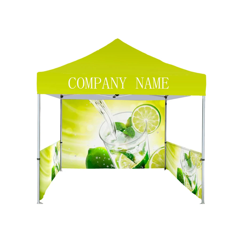 outdoor canopy fabric tent 3 x 3m Promotion customized trade show folding popup tents for event