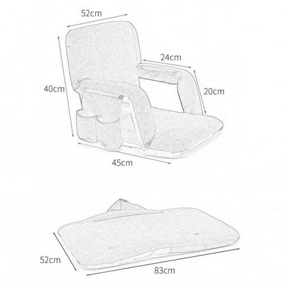 Stadium Seats Portable Foldable Comfortable Lightweight Cloth Stadium Chair