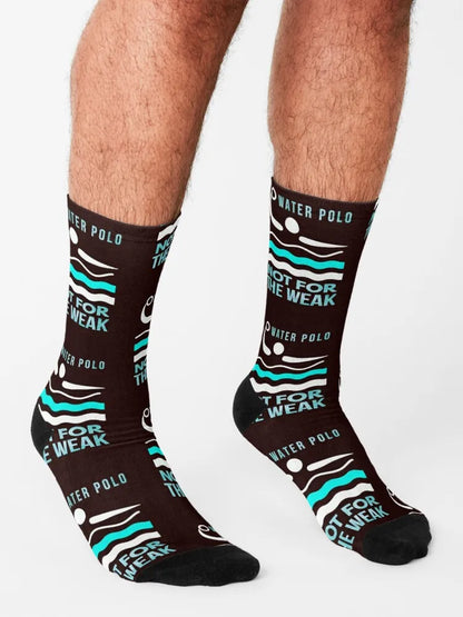 Awesome Water Polo Gift for Men & Women Waterpolo Its not for the Weak Socks men gifts Sock man