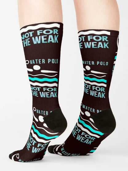 Awesome Water Polo Gift for Men & Women Waterpolo Its not for the Weak Socks men gifts Sock man