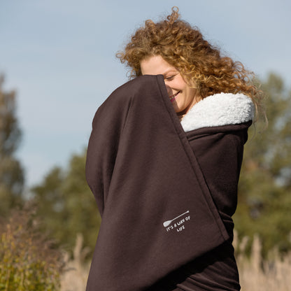 Paddlers "It's a Way of Life' Premium sherpa blanket