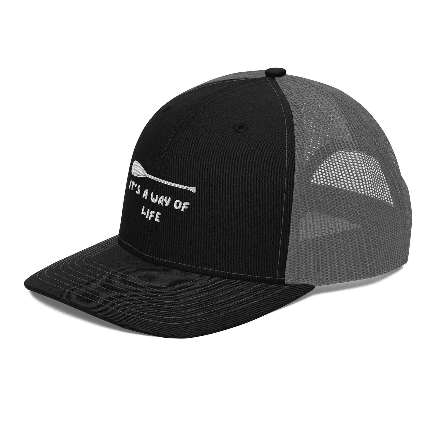 Trucker Cap: Paddle graphic "It's a way of life"