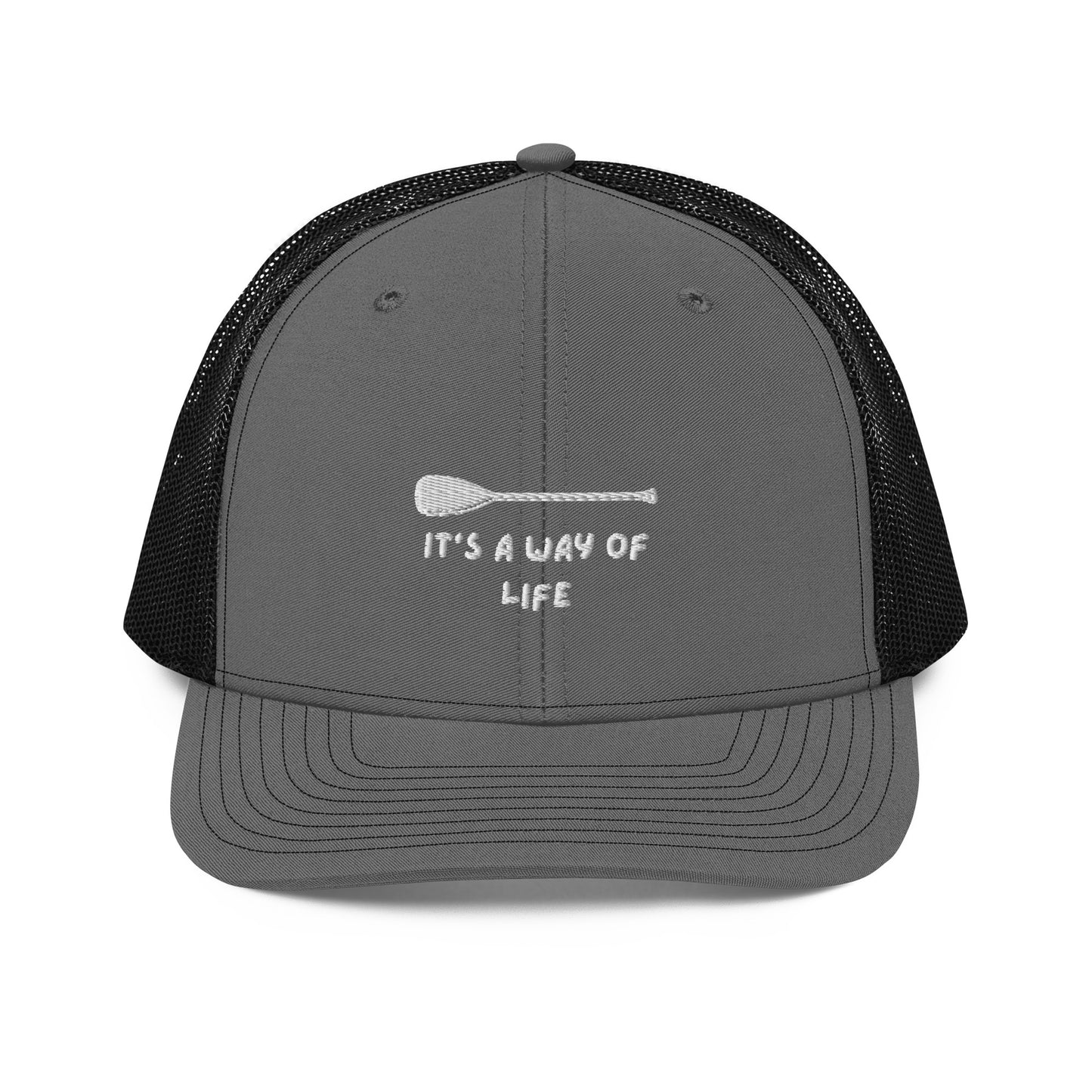 Trucker Cap: Paddle graphic "It's a way of life"