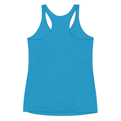 Women's Racerback Tank: Paddle graphic "It's a way of life"